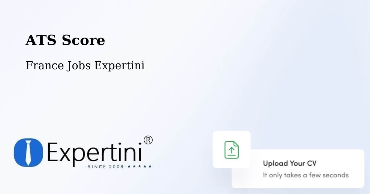 Resume ATS Score & Job Description Match Tool – Ingré - France Jobs Expertini
