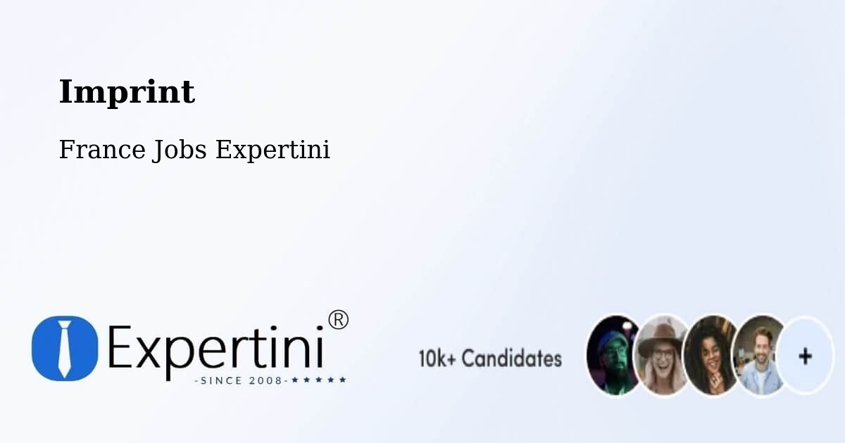 Imprint – Ingré - France Jobs Expertini